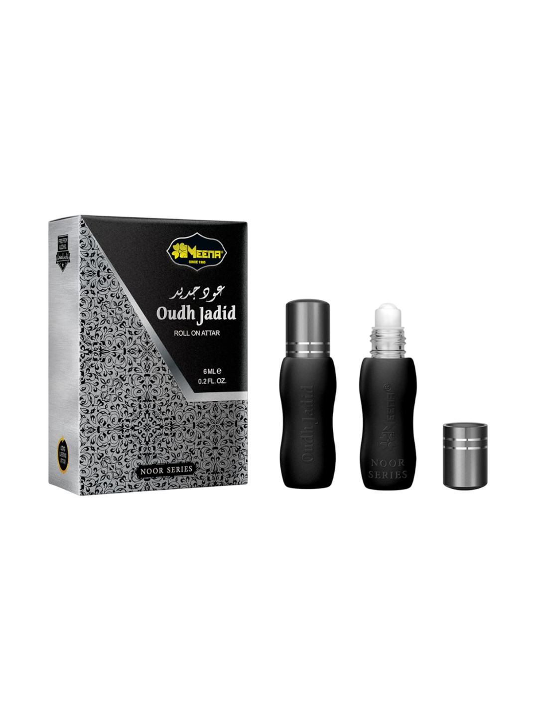 MEENA Oudh Jadid Alcohol Free Long Lasting Roll On Attar - 6 ml