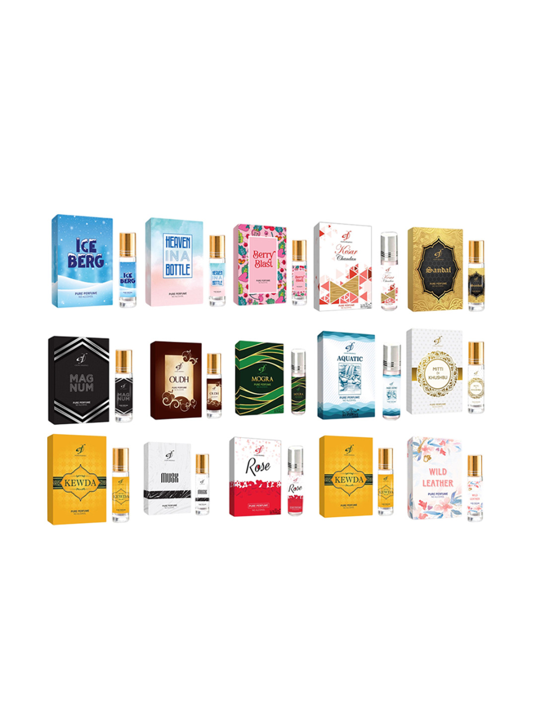 THE RUPAWAT Perfumery House Ice Berg Alcohol Free Attar - 6 ml