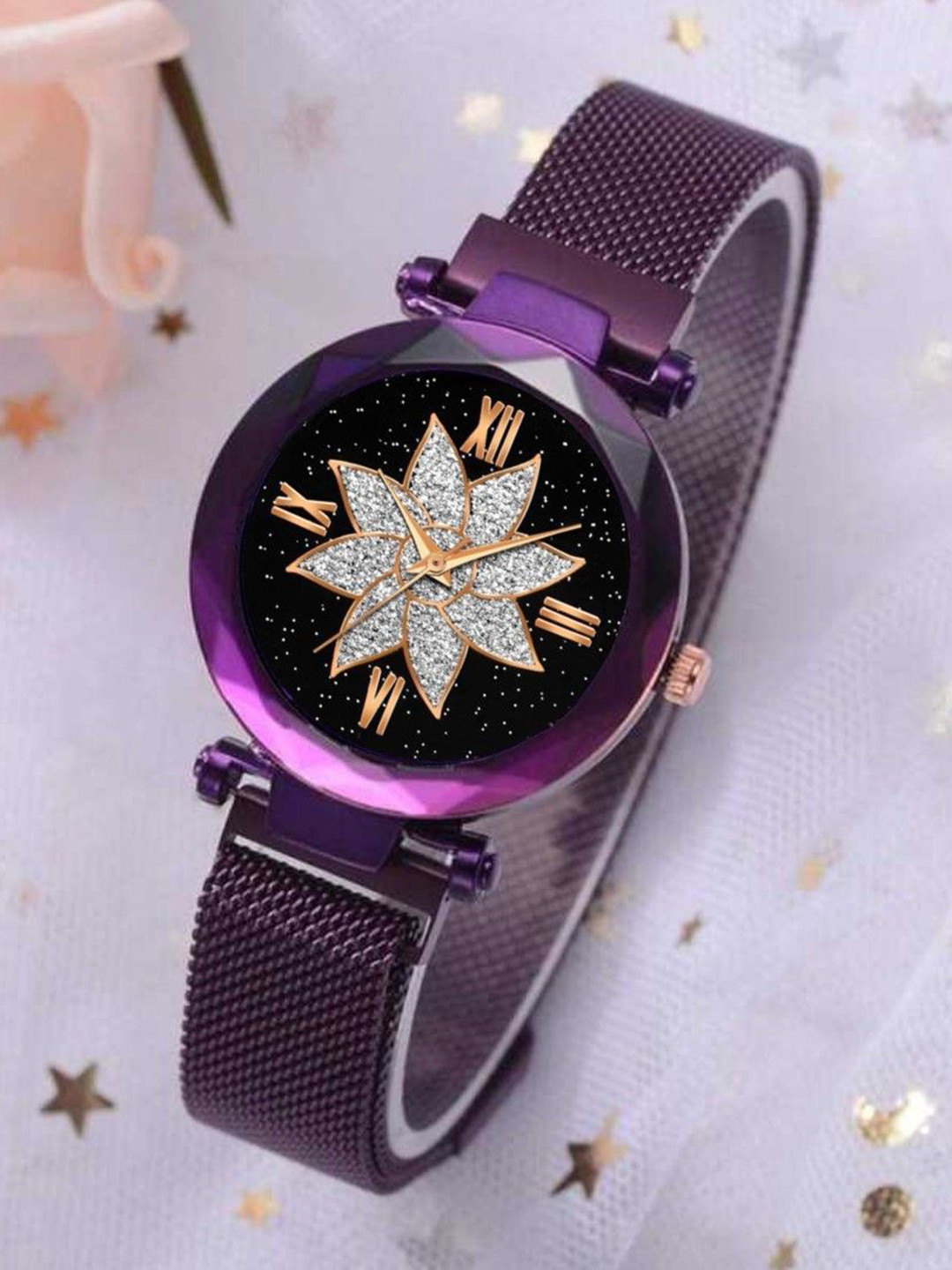 Miss Perfect Unisex Bracelet Style Straps Analogue Watch jk_465