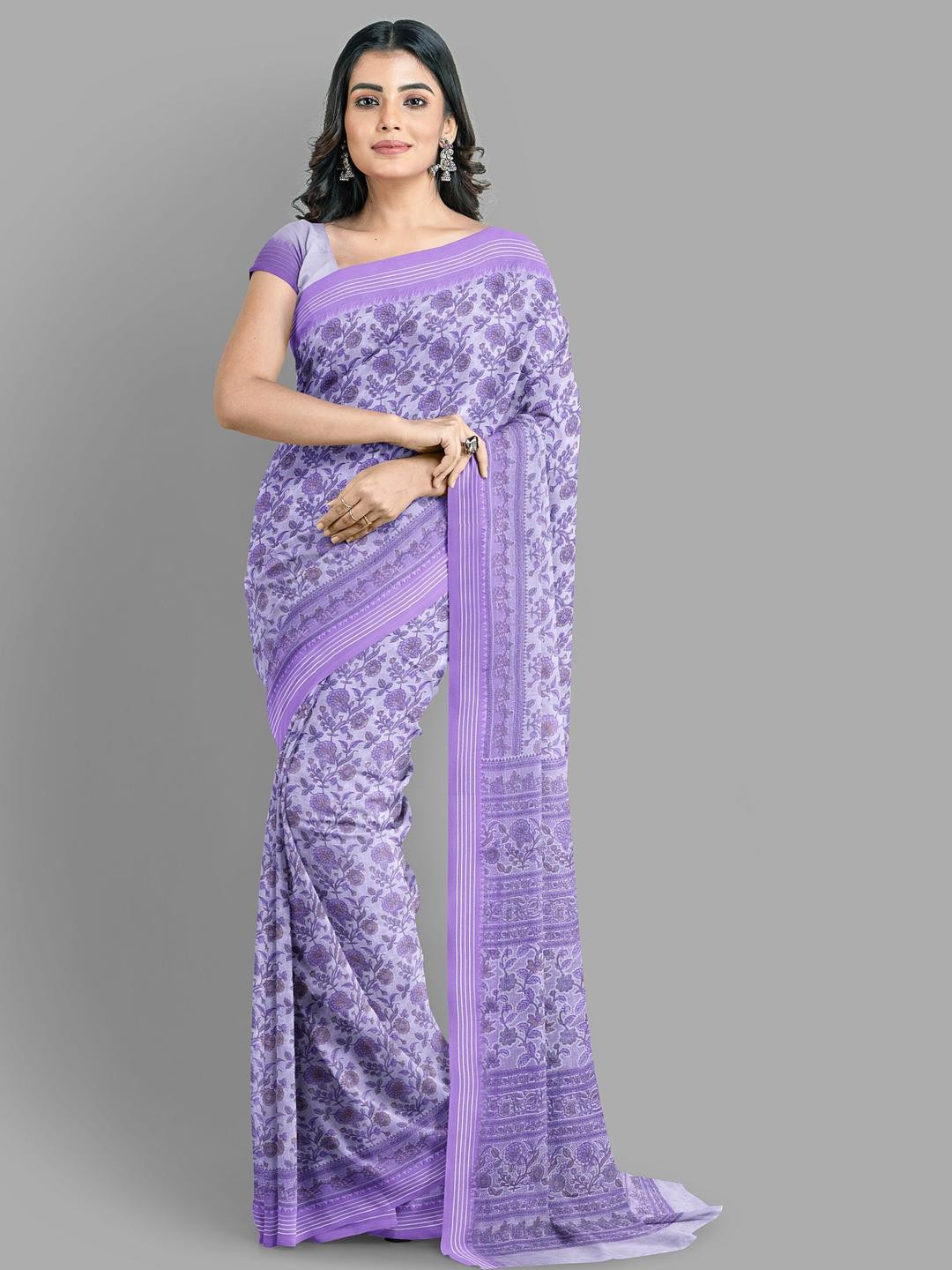 The Chennai Silks Semi Gadwal Saree