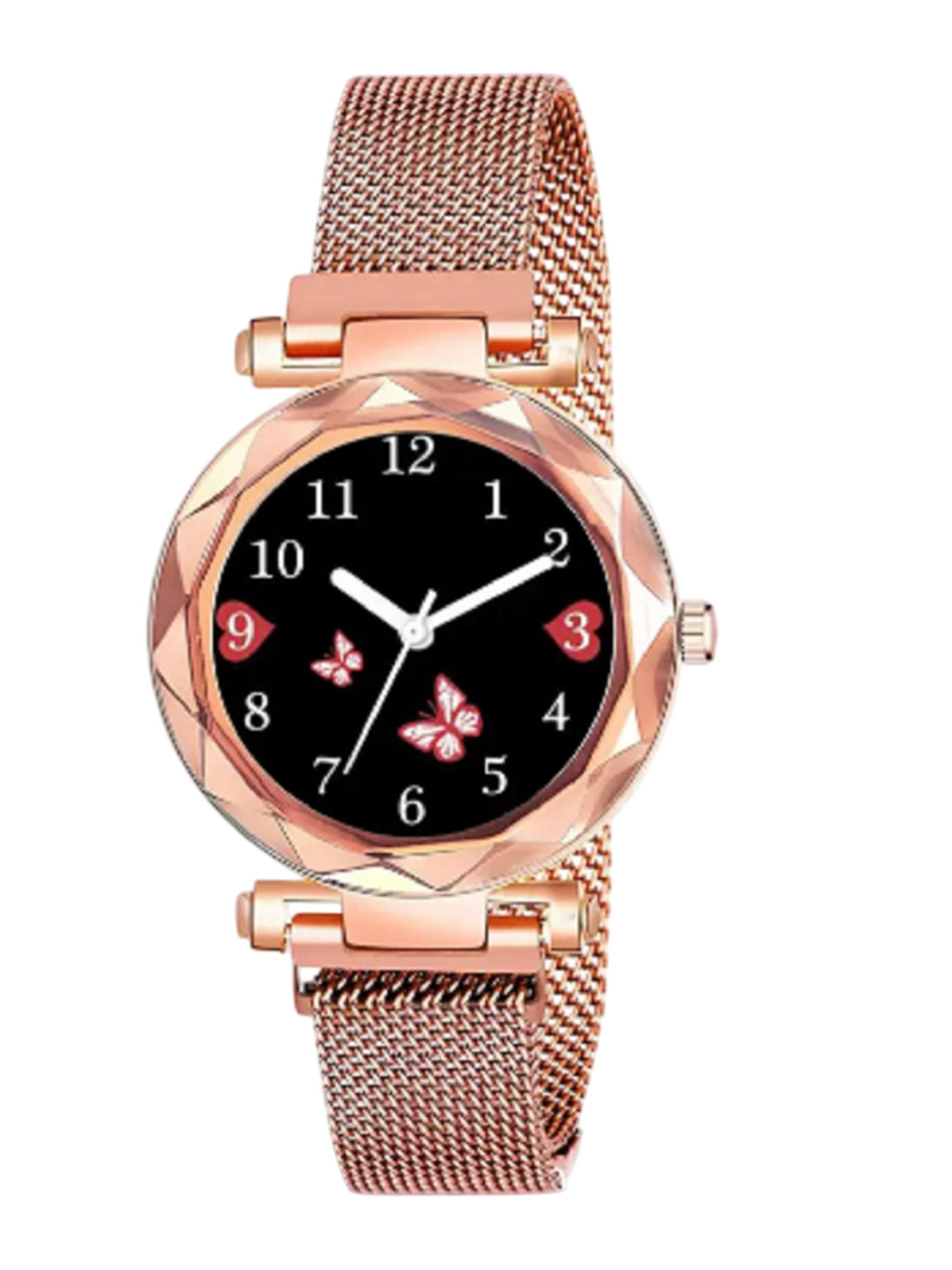 Miss Perfect Women Printed Dial & Bracelet Style Straps Digital Watch LJ172