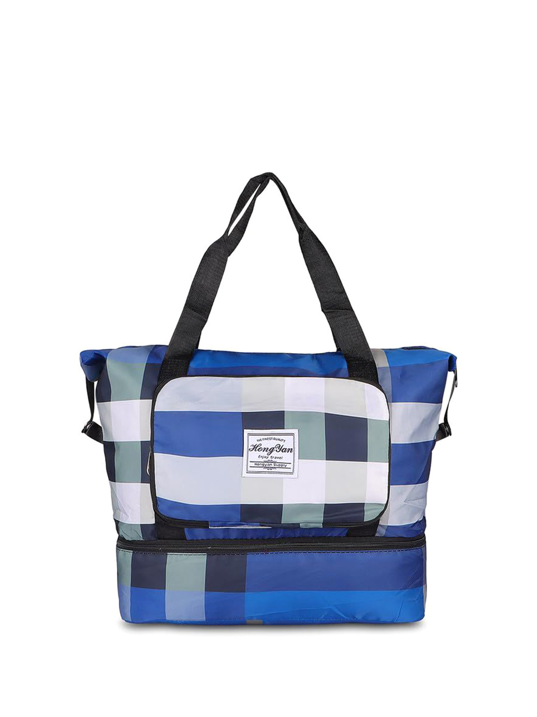 Polo Class Unisex Checked Shopping Tote Bag