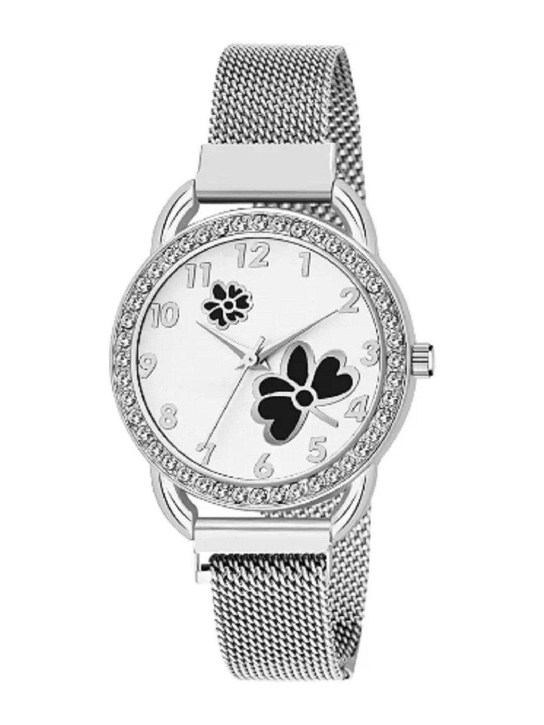 Miss Perfect Unisex Dial & Bracelet Style Straps Analogue Watch DF124