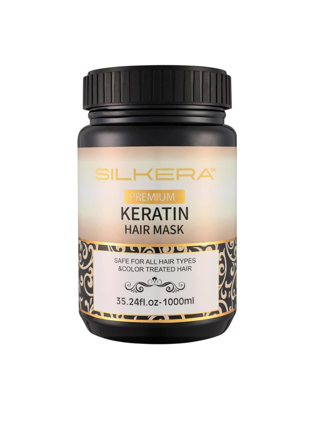 SILKERA Premium Keratin Smoothing Hair Mask- 1000 ml