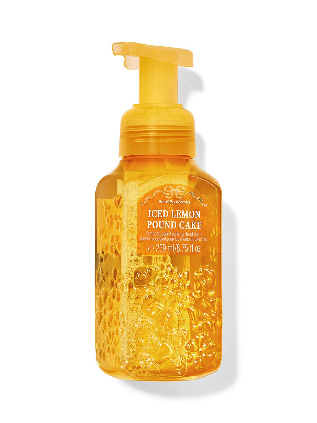 Bath & Body Works Iced Lemon Pound Cake Gentle & Clean Foaming Hand Soap - 259ml