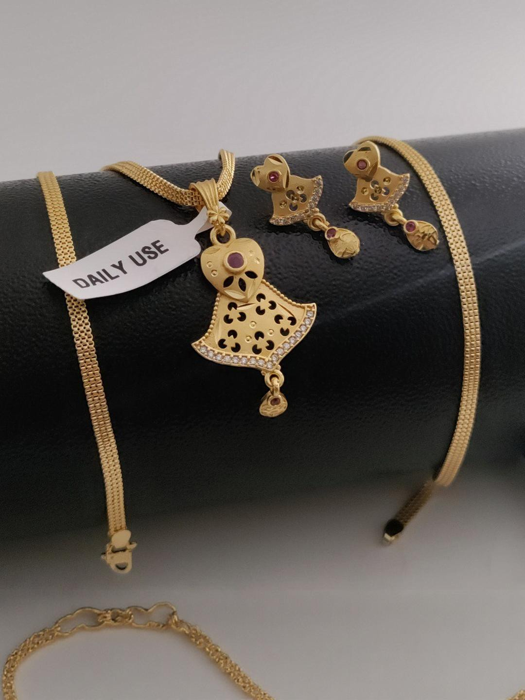 Niva fashion Women Gold-Plated  Afghan Artificial stones Jewellery Set