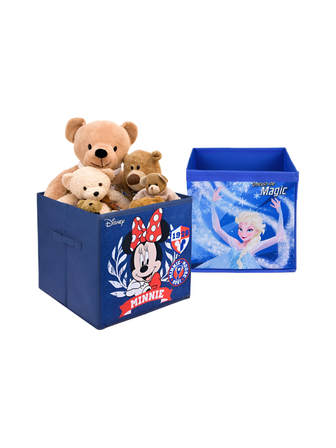 Aura Navy Blue & Red 2 Pieces Disney Printed Multi-Utility Organisers