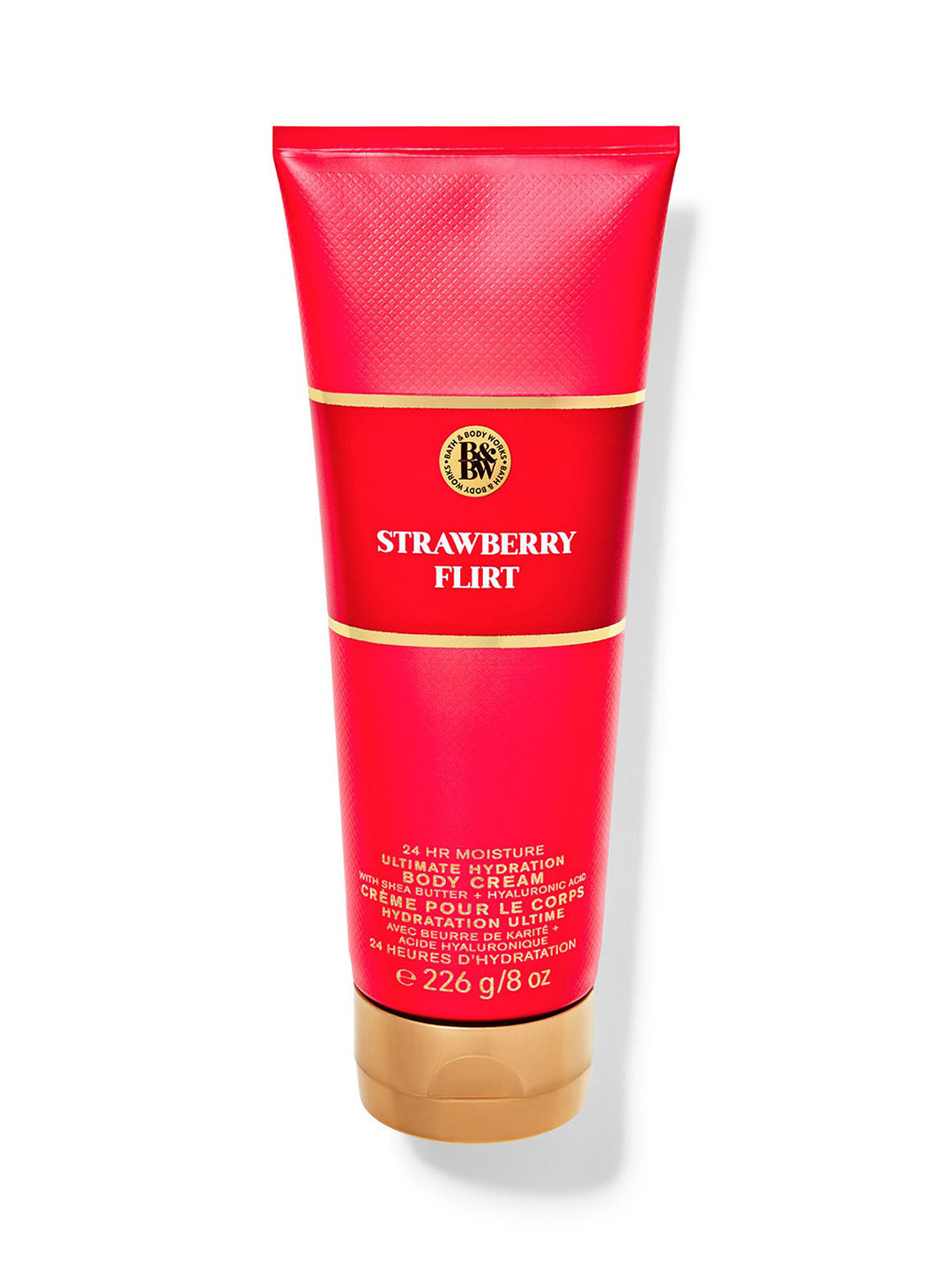Bath & Body Works Strawberry Flirt Ultimate Hydration Body Cream with Shea Butter - 226 g