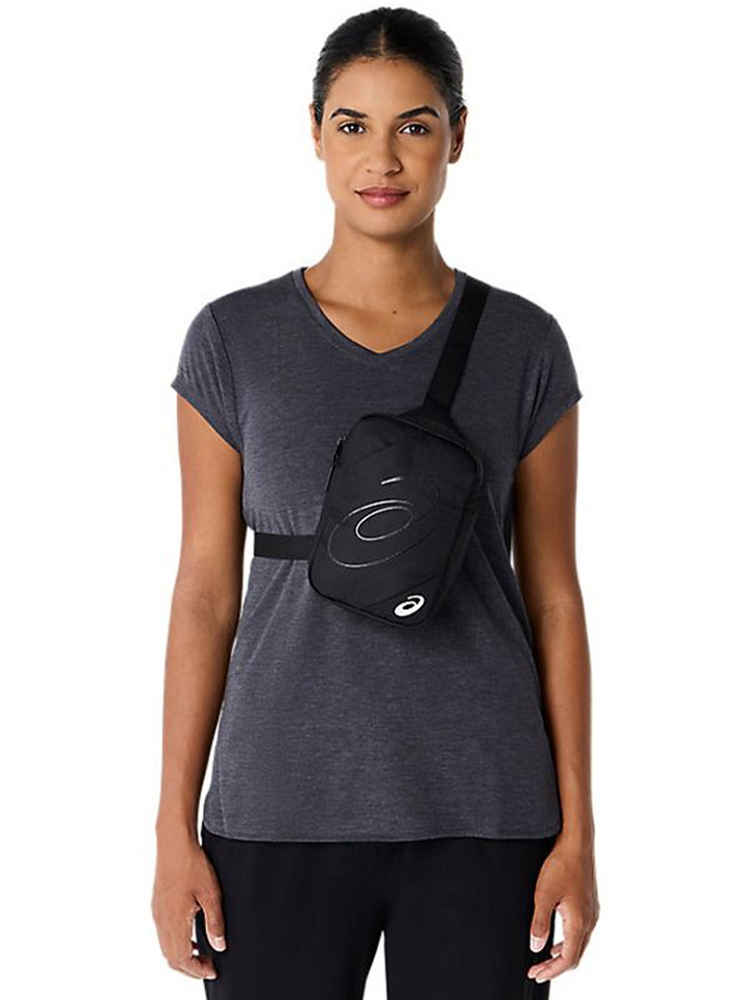 ASICS Women Textured Performance Shoulder Pouch