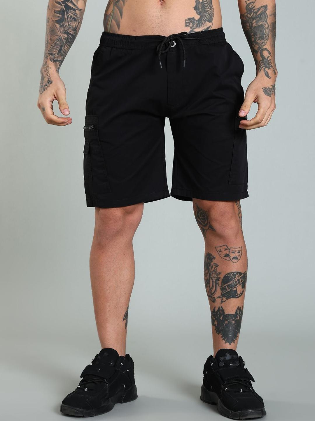 PAUL STREET Men Outdoor Cotton Cargo Shorts