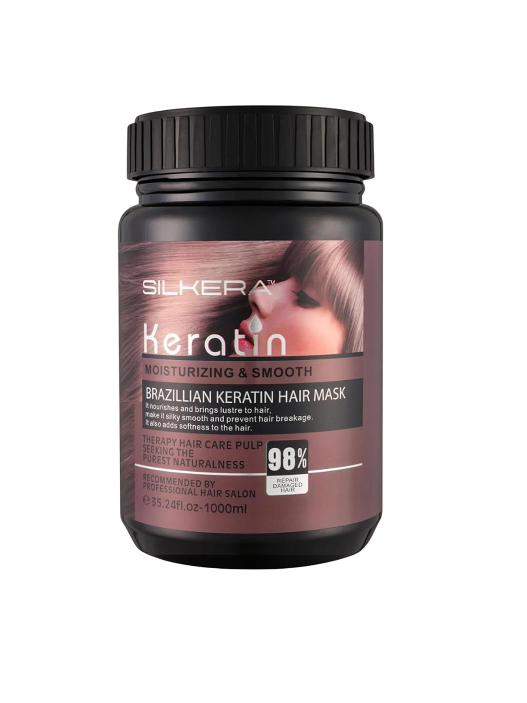 SILKERA Brazillian Keratin Hair Mask- 1000 ml