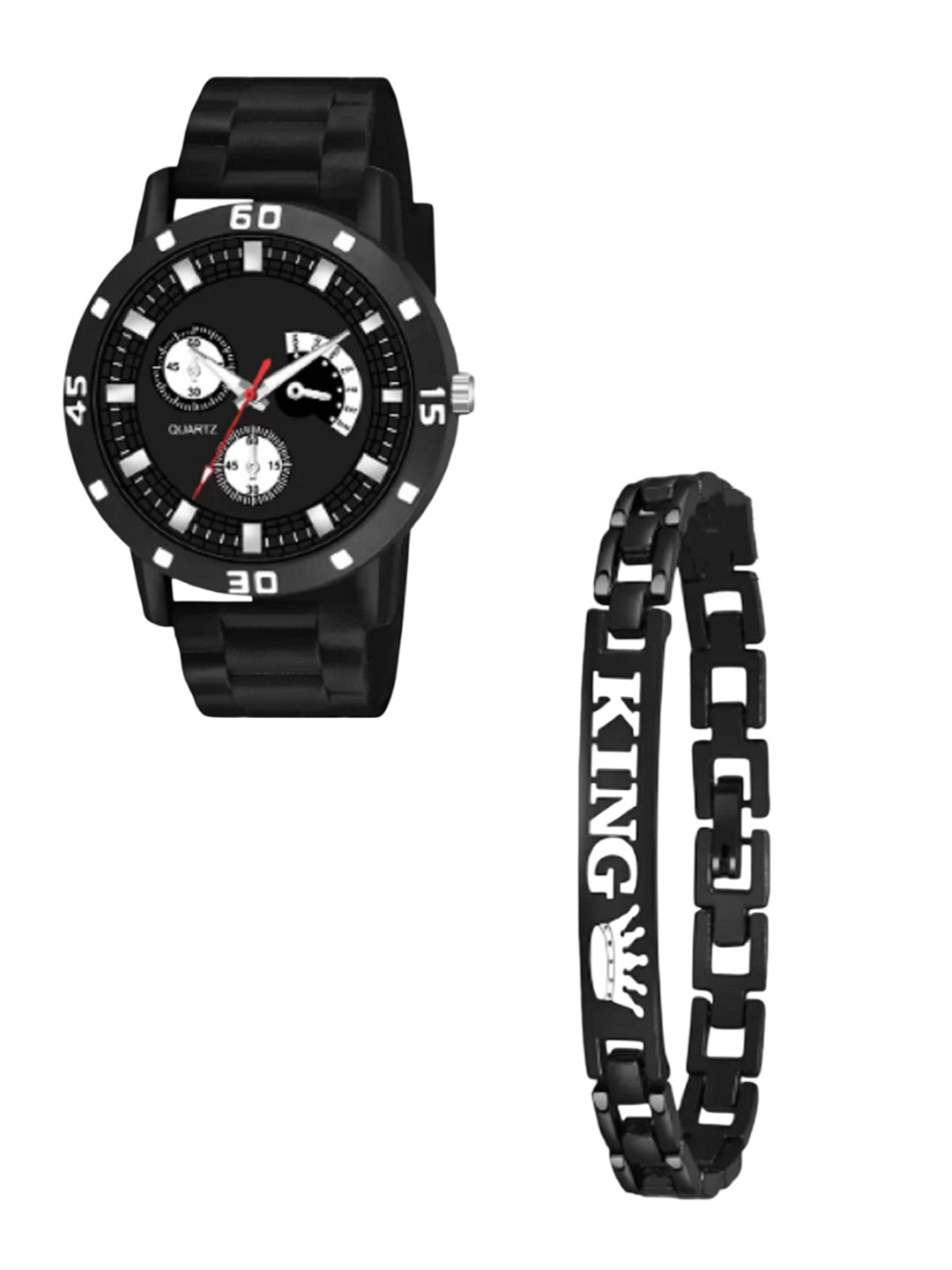 Miss Perfect Unisex Bracelet Style Straps Analogue Watch ACC7