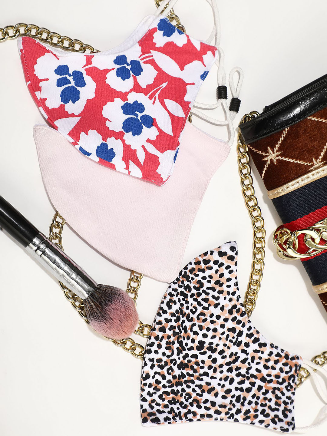 LULU & SKY Women Pack Of 3 Printed Reusable Outdoor Masks