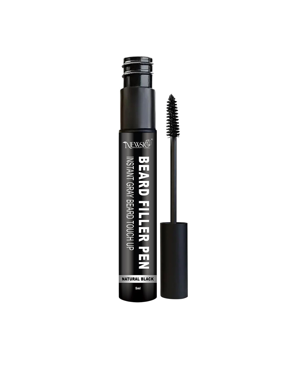 Newsio Beard Filler Pen - 5 ml - Natural Black