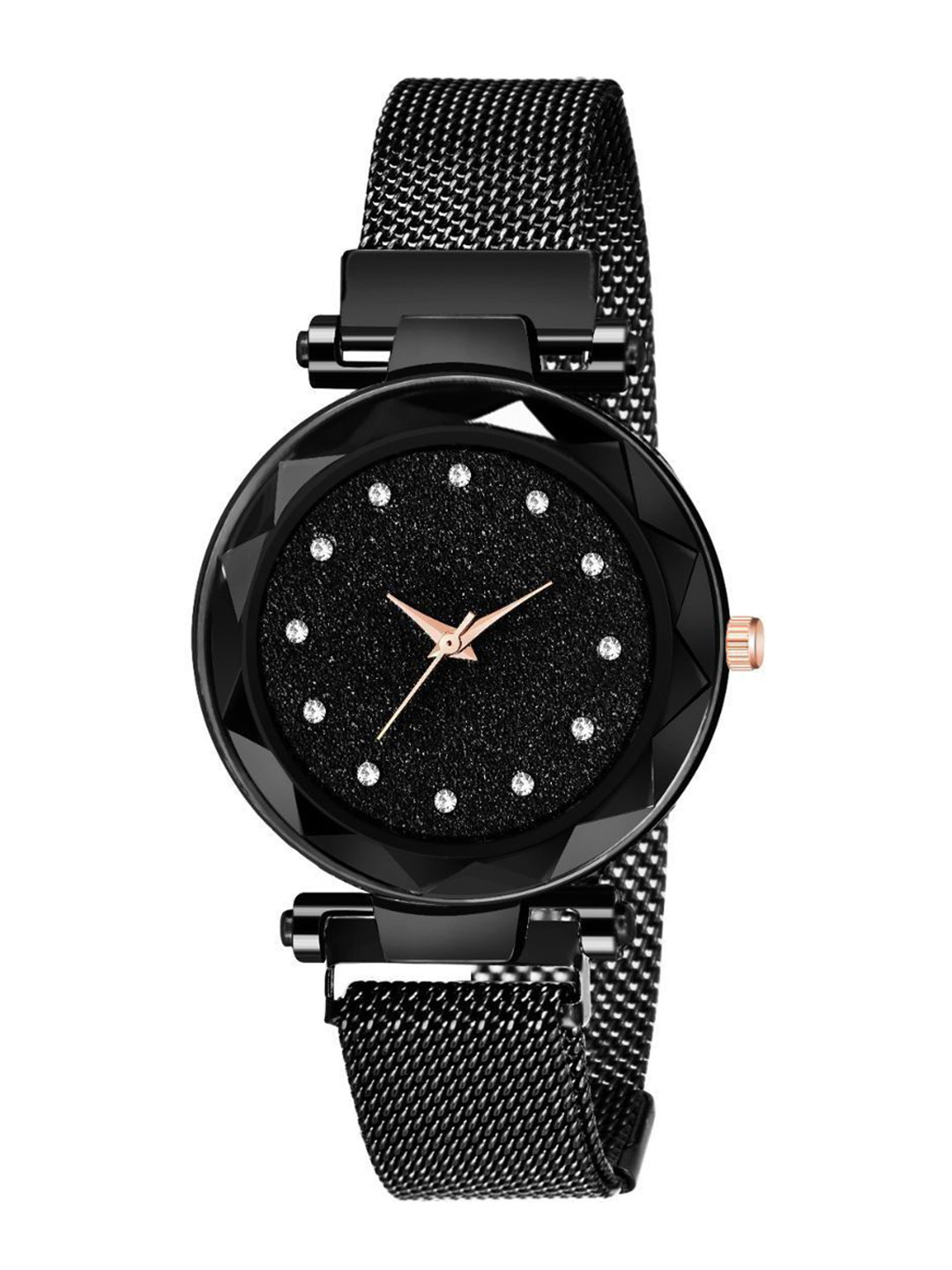 Miss Perfect Women Embellished Dial & Bracelet Style Straps Analogue Watch FA127