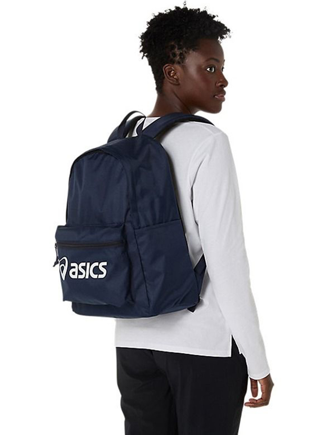 ASICS Logo Printed Midnight Backpack - 25 L