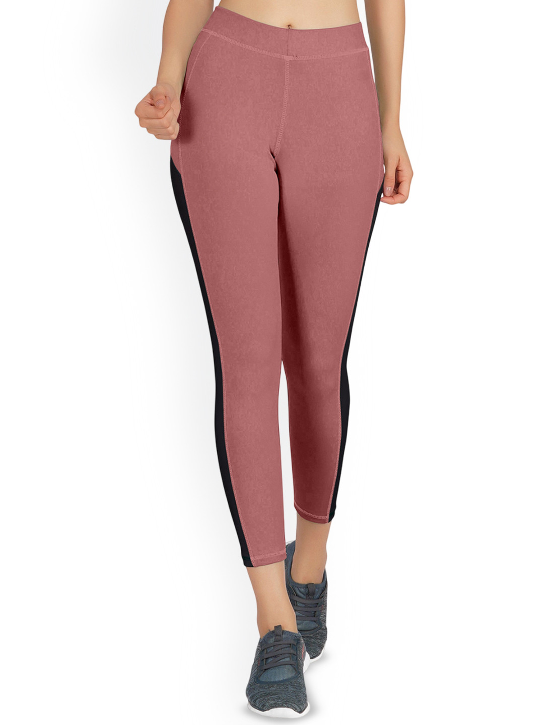 Mehrang Women Ankle Length Gym Training Tights