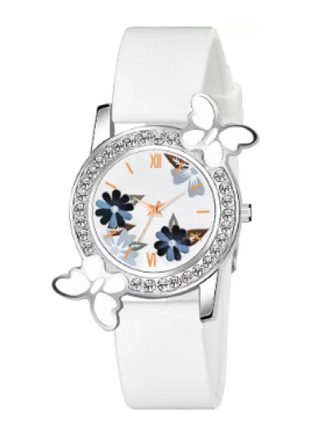 Miss Perfect Women Printed Butterfly Dial & Straps Analogue Watch HJ62