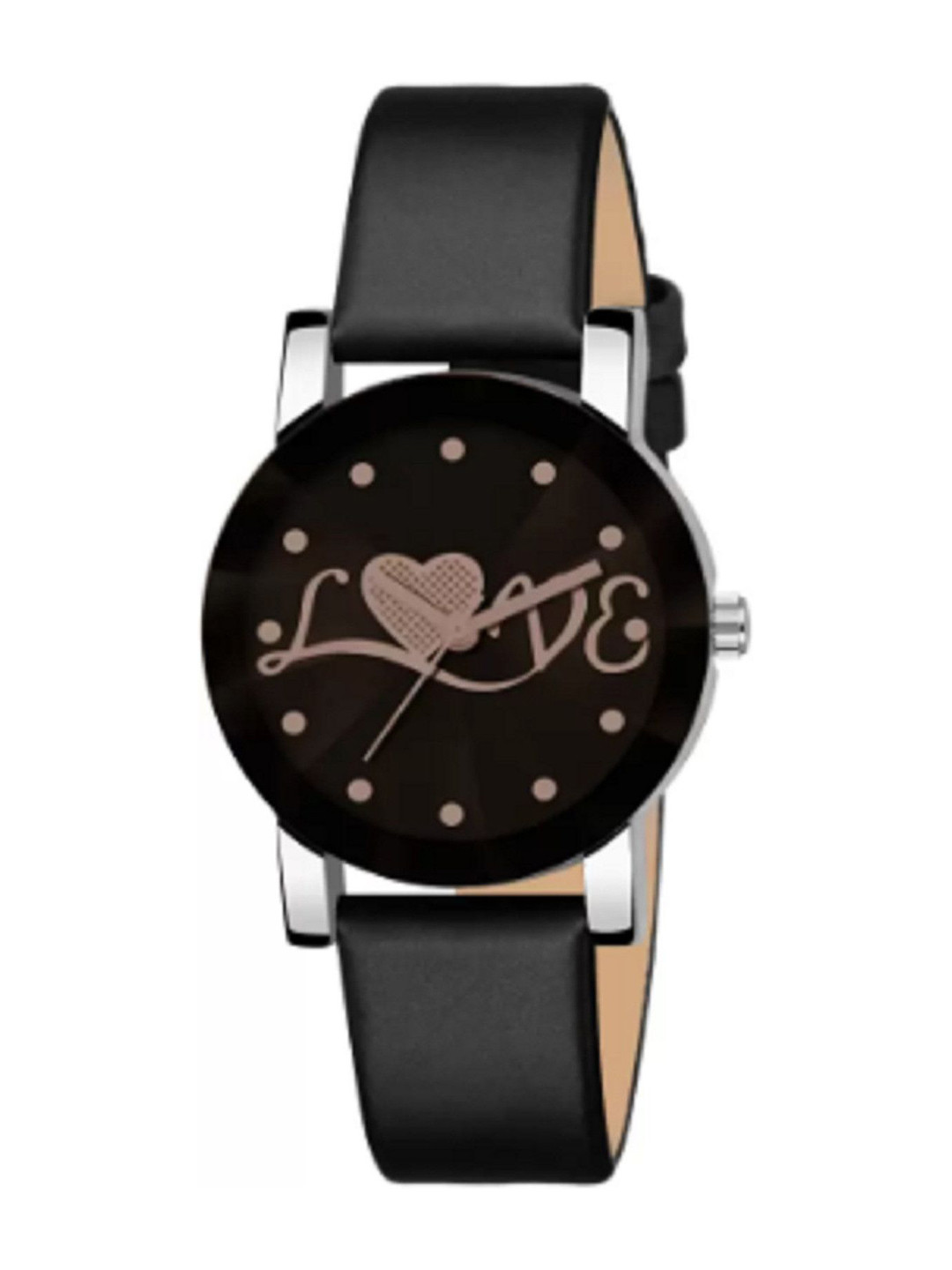 Miss Perfect Unisex Dial & Leather Straps Digital Watch PL339