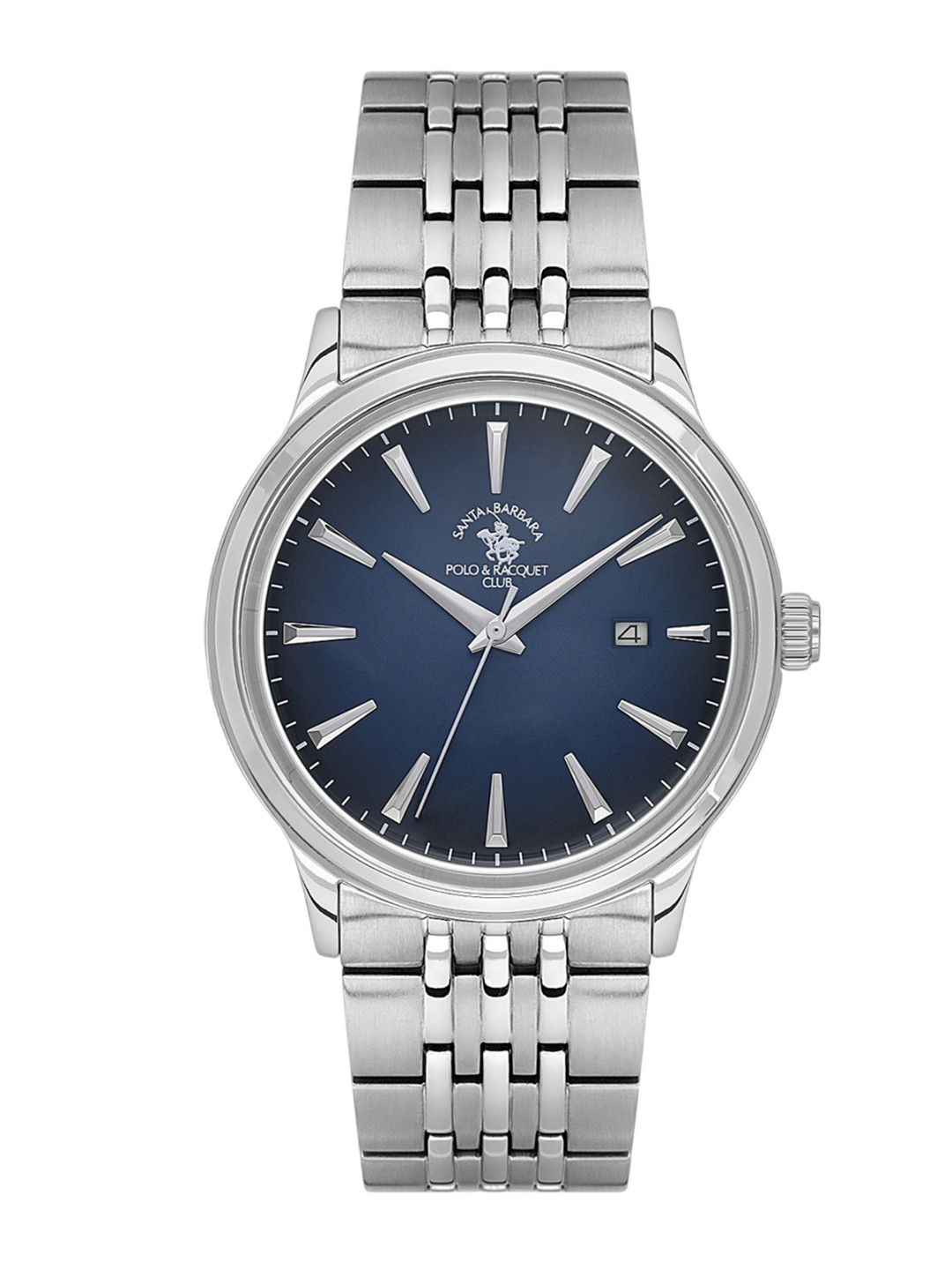 SANTA BARBARA POLO & RACQUET CLUB Men Dial & Stainless Stee Straps Analogue Watch