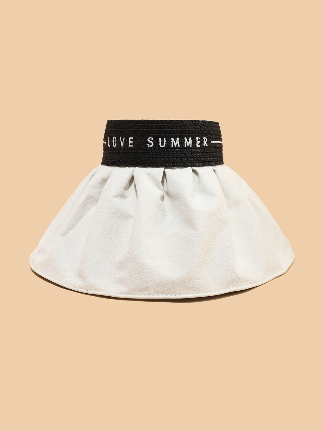 LULU & SKY Women Contrast Print Sun Hat