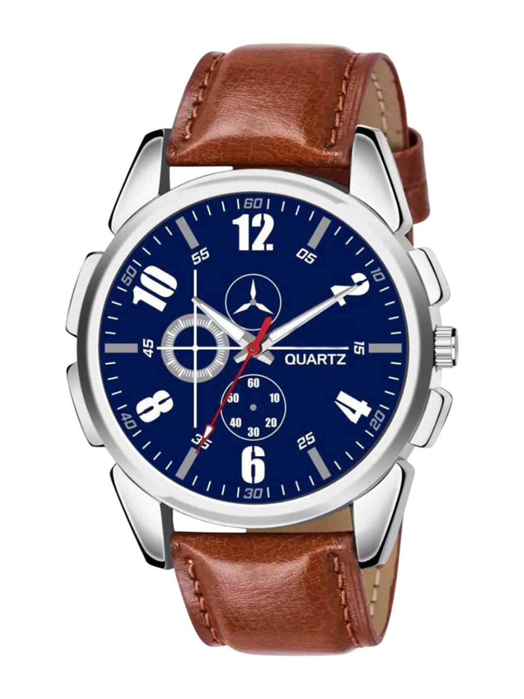 Miss Perfect Unisex Printed Dial & Leather Bracelet Style Straps Analogue Watch foxx57