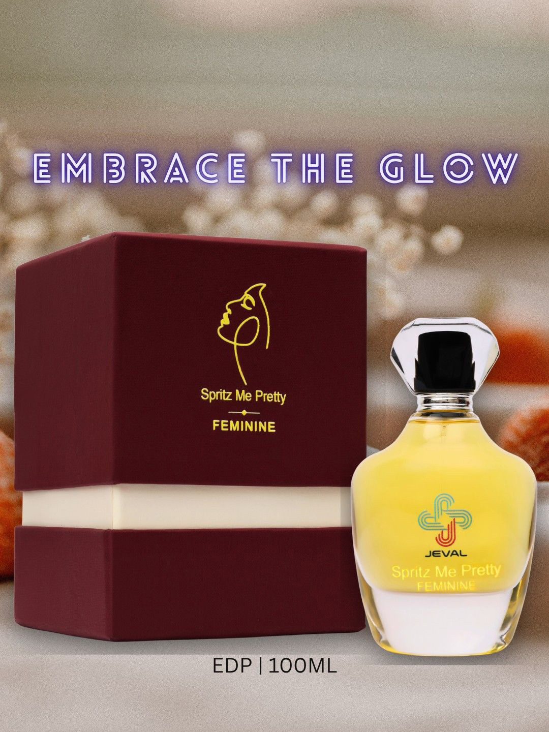 Jeval Women Spritz Me Pretty Long Lasting Eau De Parfum - 100 ml