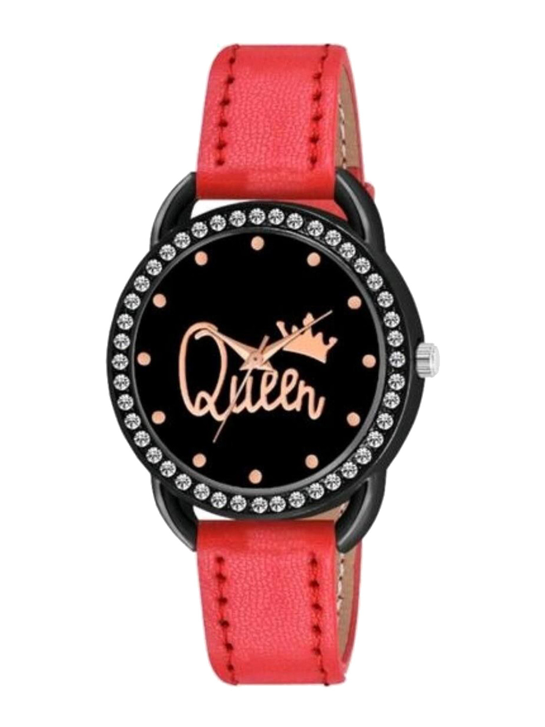 Miss Perfect Women Leather Textured Straps Analogue Watch Cvv32