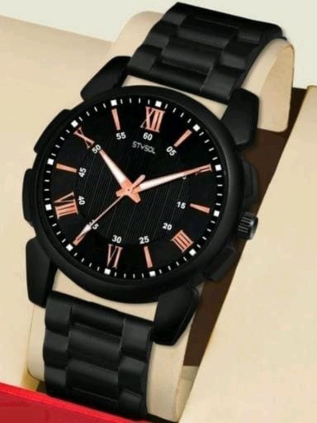 Miss Perfect Unisex Patterned Dial & Bracelet Style Straps Analogue Watch ACC140