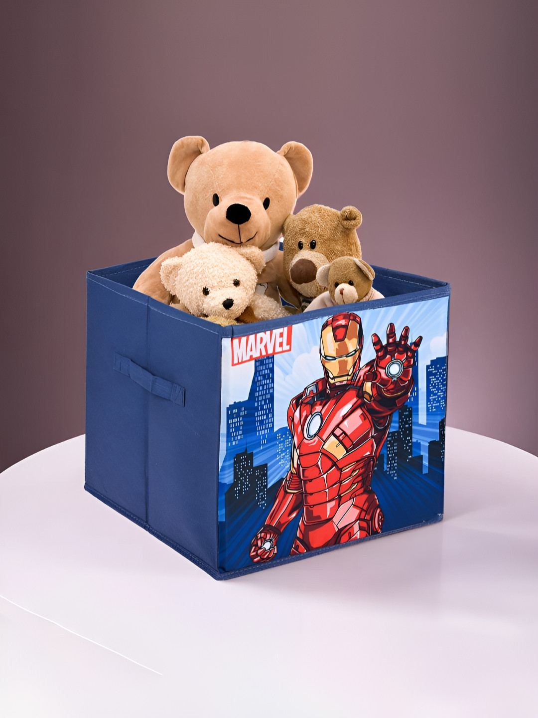 Aura Navy Blue Regular Drawer Organiser