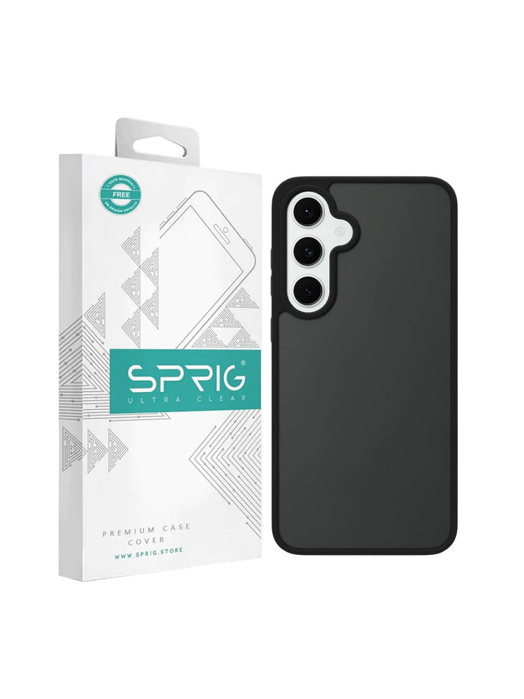 SPRIG Samsung Galaxy S24 FE Translucent Back Cover