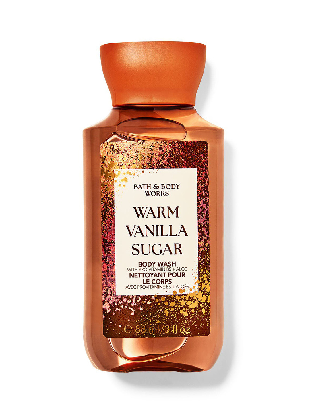 Bath & Body Works Warm Vanilla Sugar Travel Size Body Wash - 88ml
