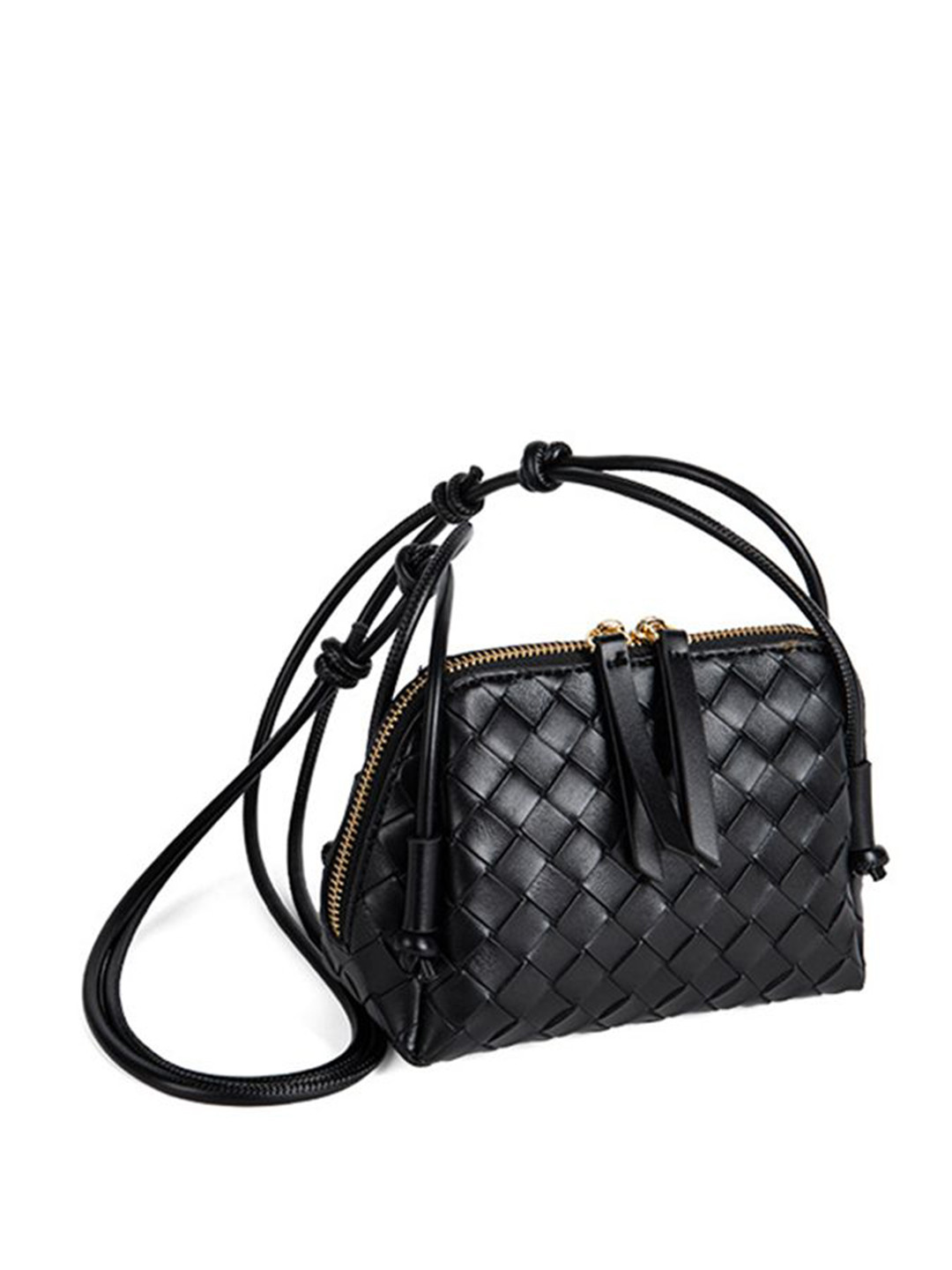 CORSICA Women Textured Half Moon Quilted Sling Bag