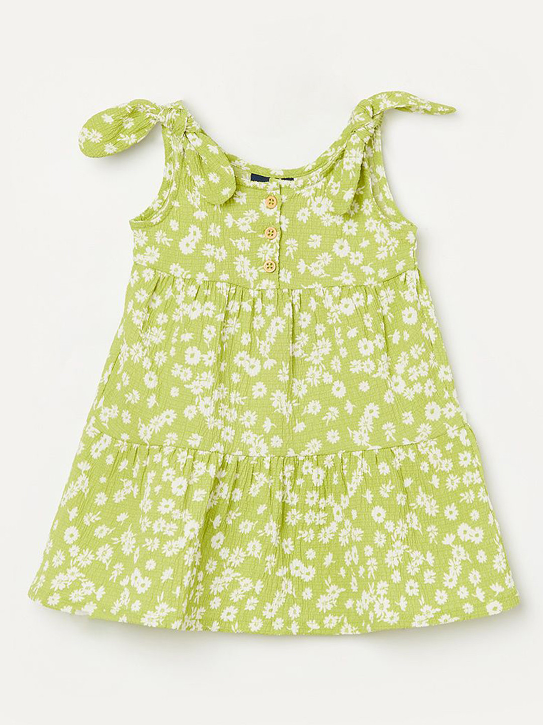 Juniors by Lifestyle Girls Floral Print Shoulder Straps Fit & Flare Maxi Dress