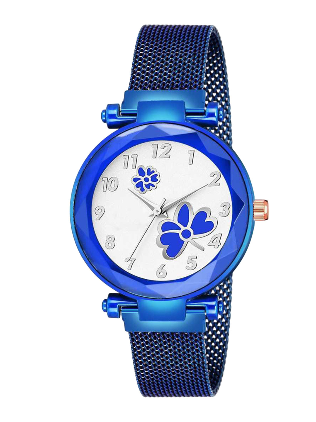 Miss Perfect Unisex Round Dial & Bracelet Style Straps Analogue Watch QW437