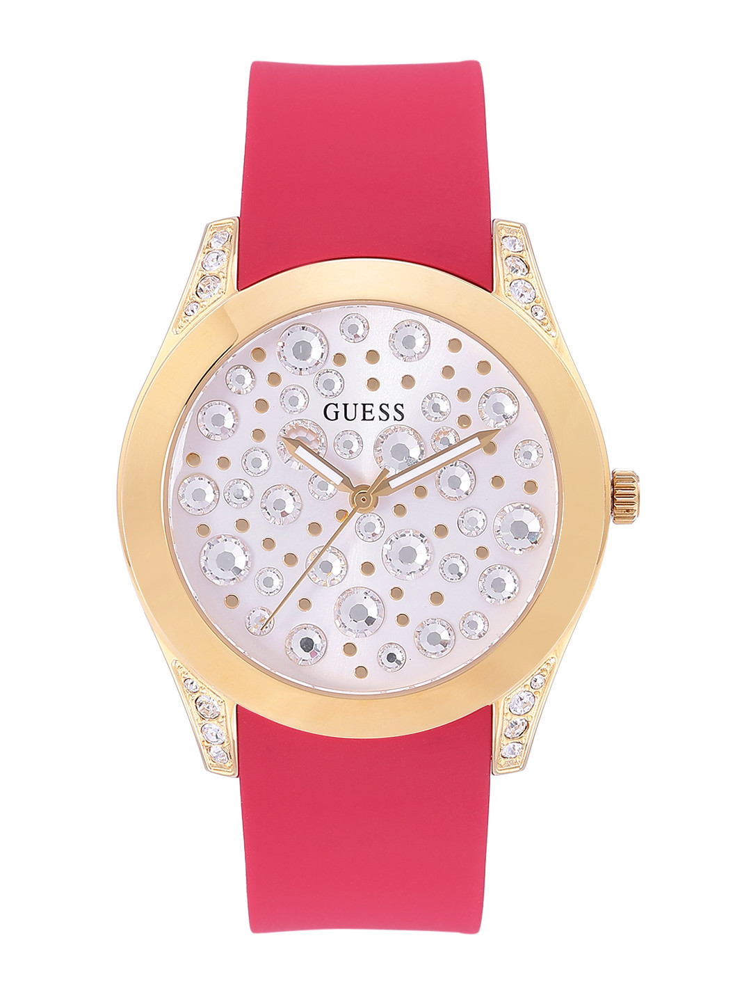 GUESS Women Embellished Dial Analogue Watch - U1059L3