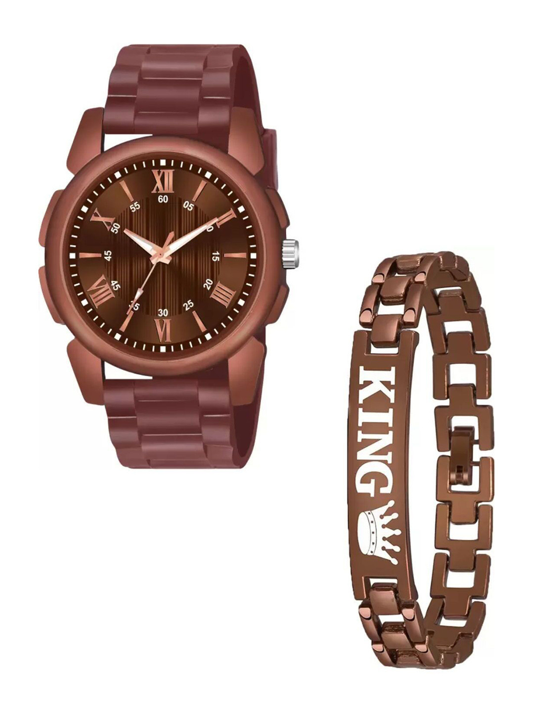 Miss Perfect Unisex Round Dial & Bracelet Style Straps Digital Watch ACC3