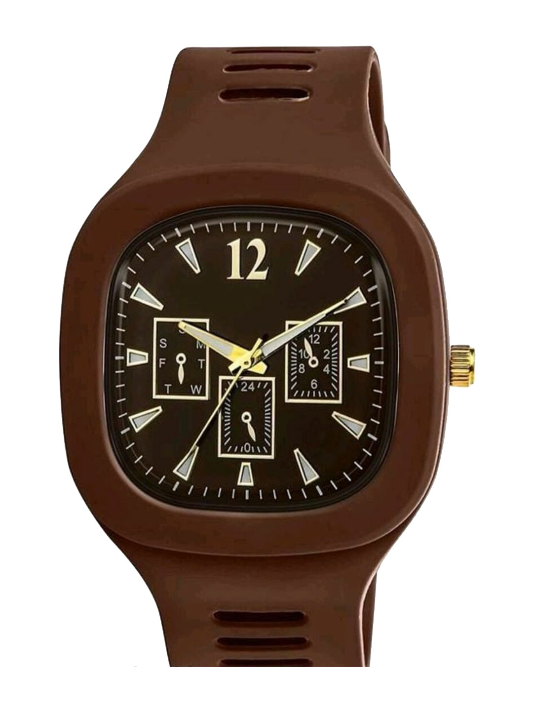 Miss Perfect Unisex Silicon Straps Analogue Watch Mila28