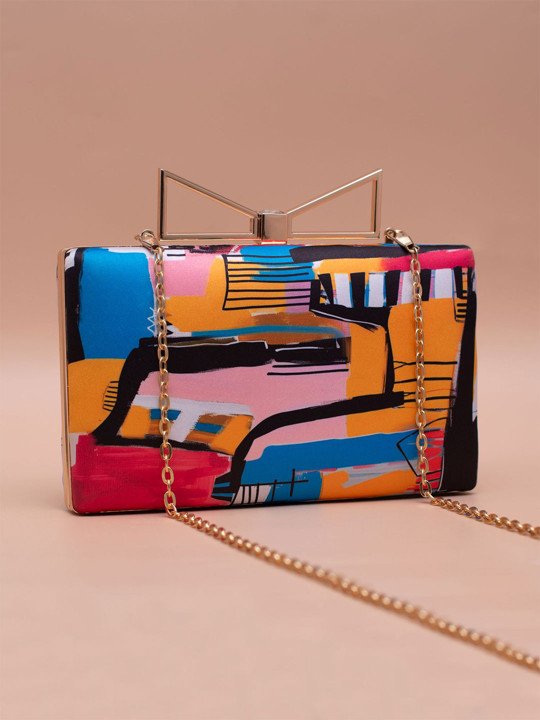 ARTKLIM City Pop Vibe Printed Clutch