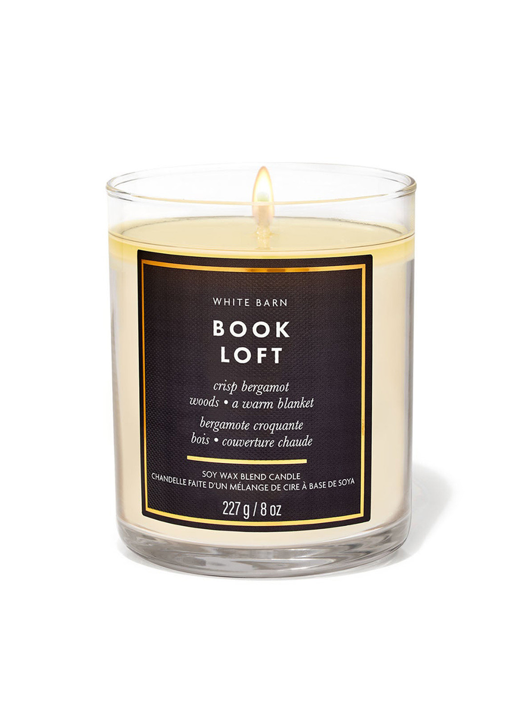 Bath & Body Works Book Loft Soy Wax Blend Single Wick Candle - 227 g