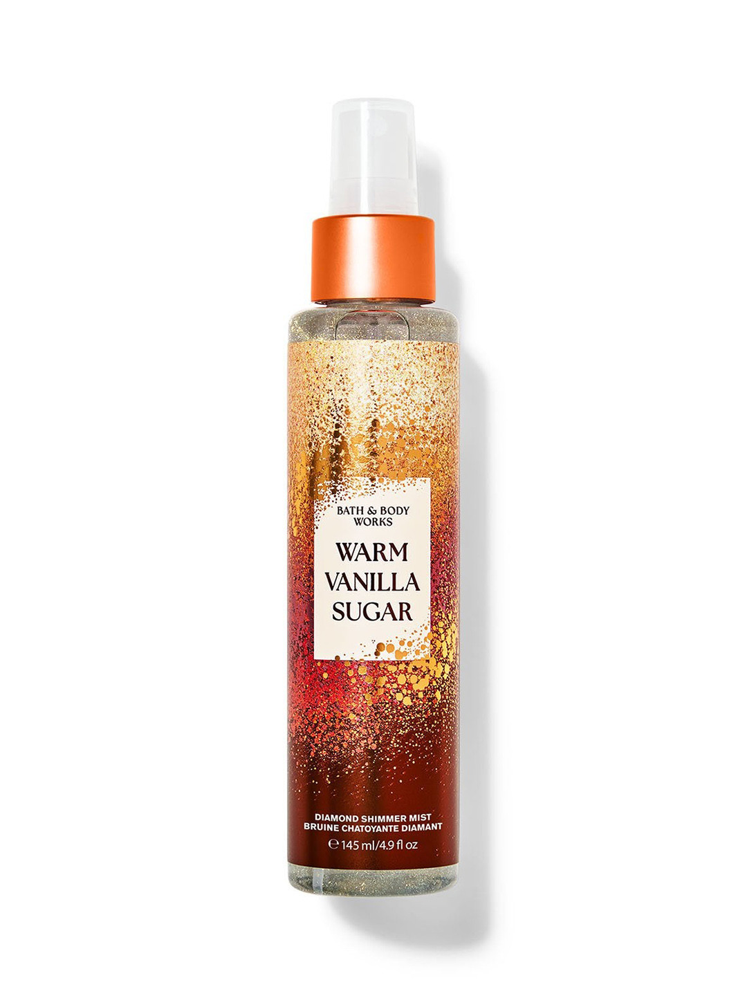 Bath & Body Works Women Warm Vanilla Sugar Diamond Shimmer Mist - 145 ml