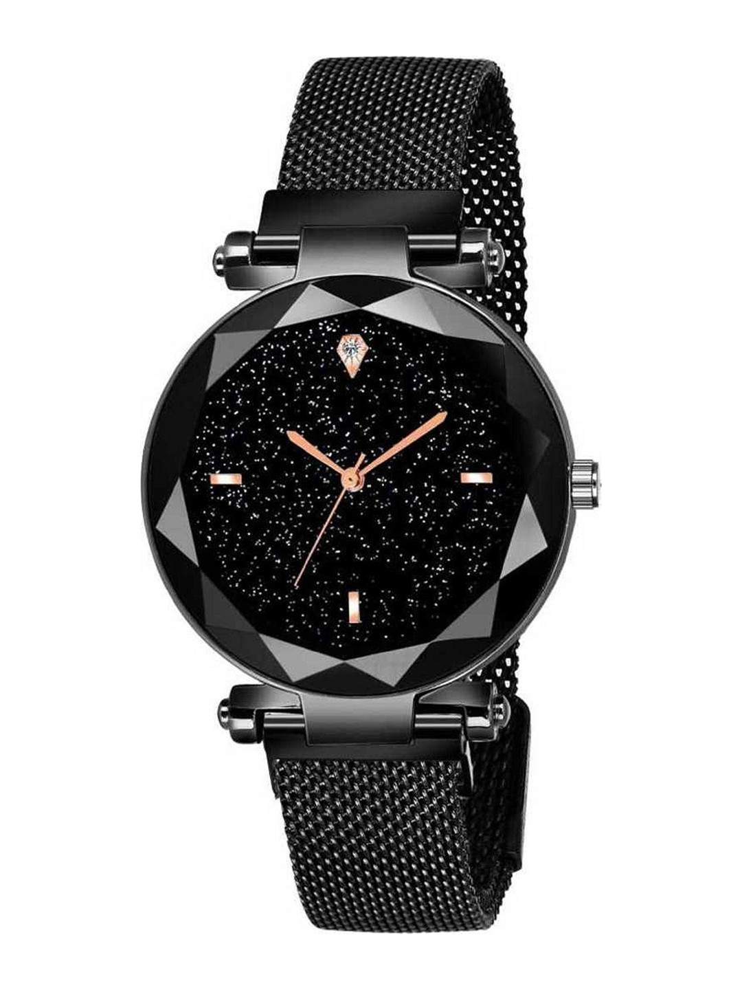 Miss Perfect Unisex Embellished Dial & Bracelet Style Straps Analogue Watch ar1435