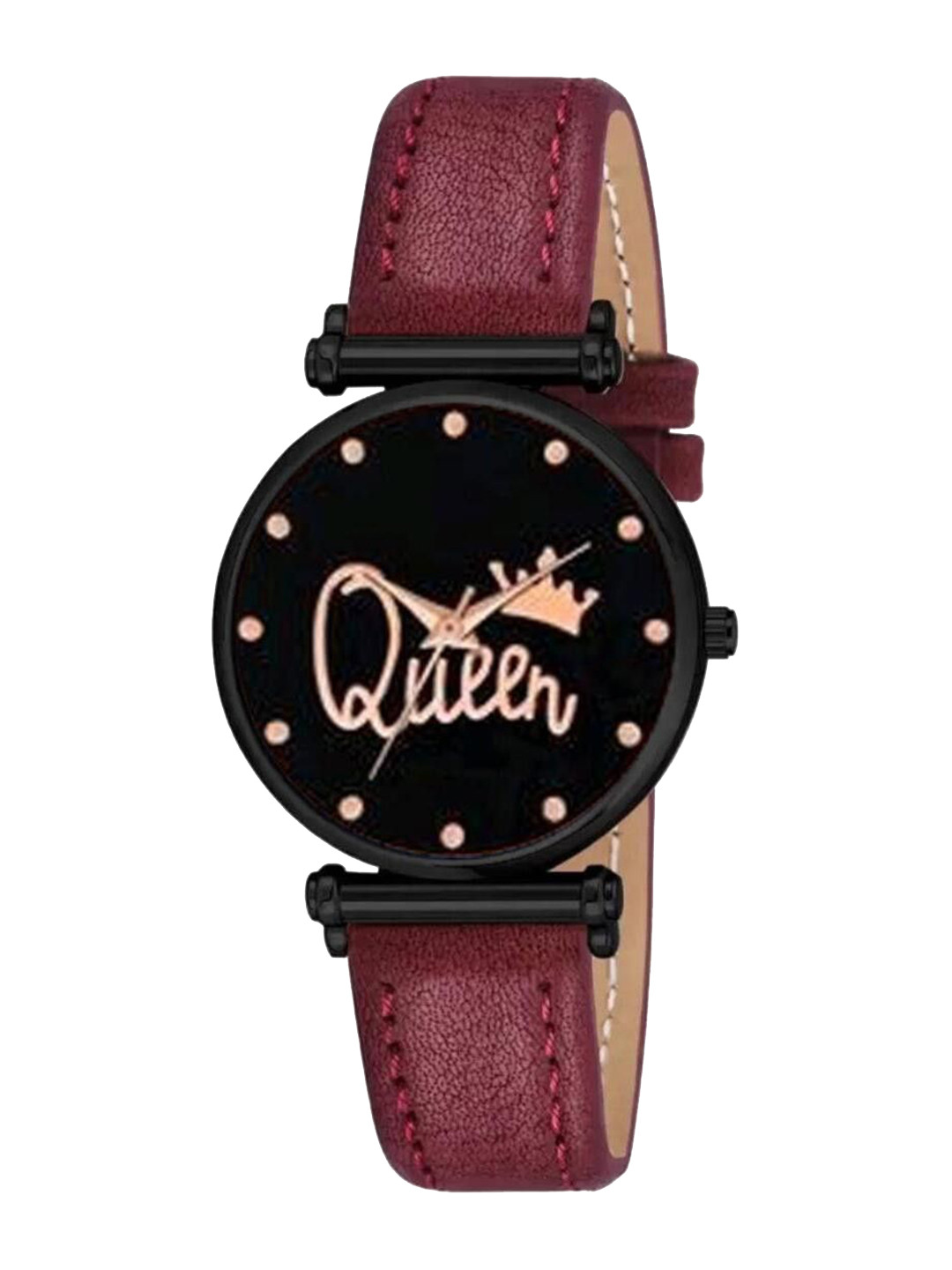 Miss Perfect Unisex Leather Straps Analogue Watch Cvv450