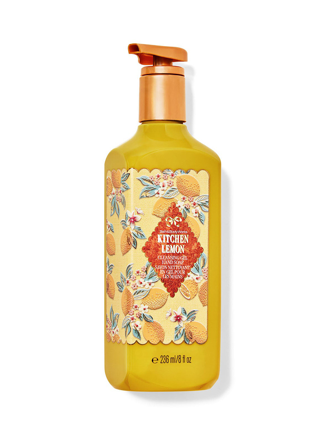 Bath & Body Works Kitchen Lemon Cleansing Gel Hand Soap - 236ml