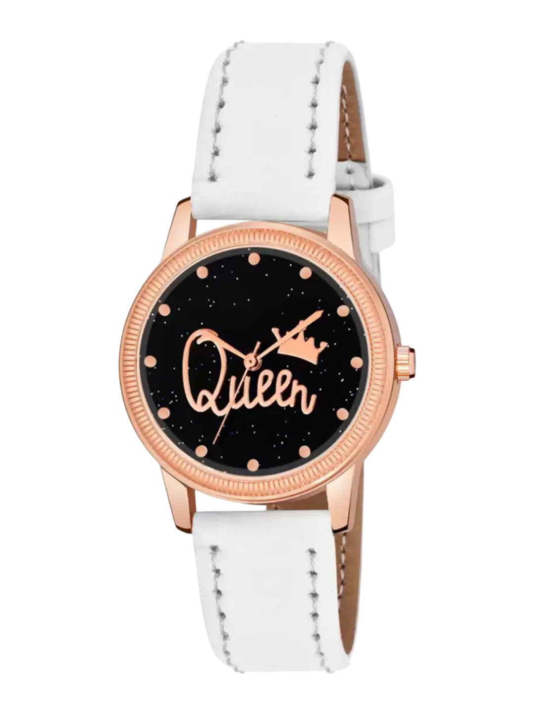 Miss Perfect Women Printed Dial & Leather Textured Straps Analogue Watch YP199