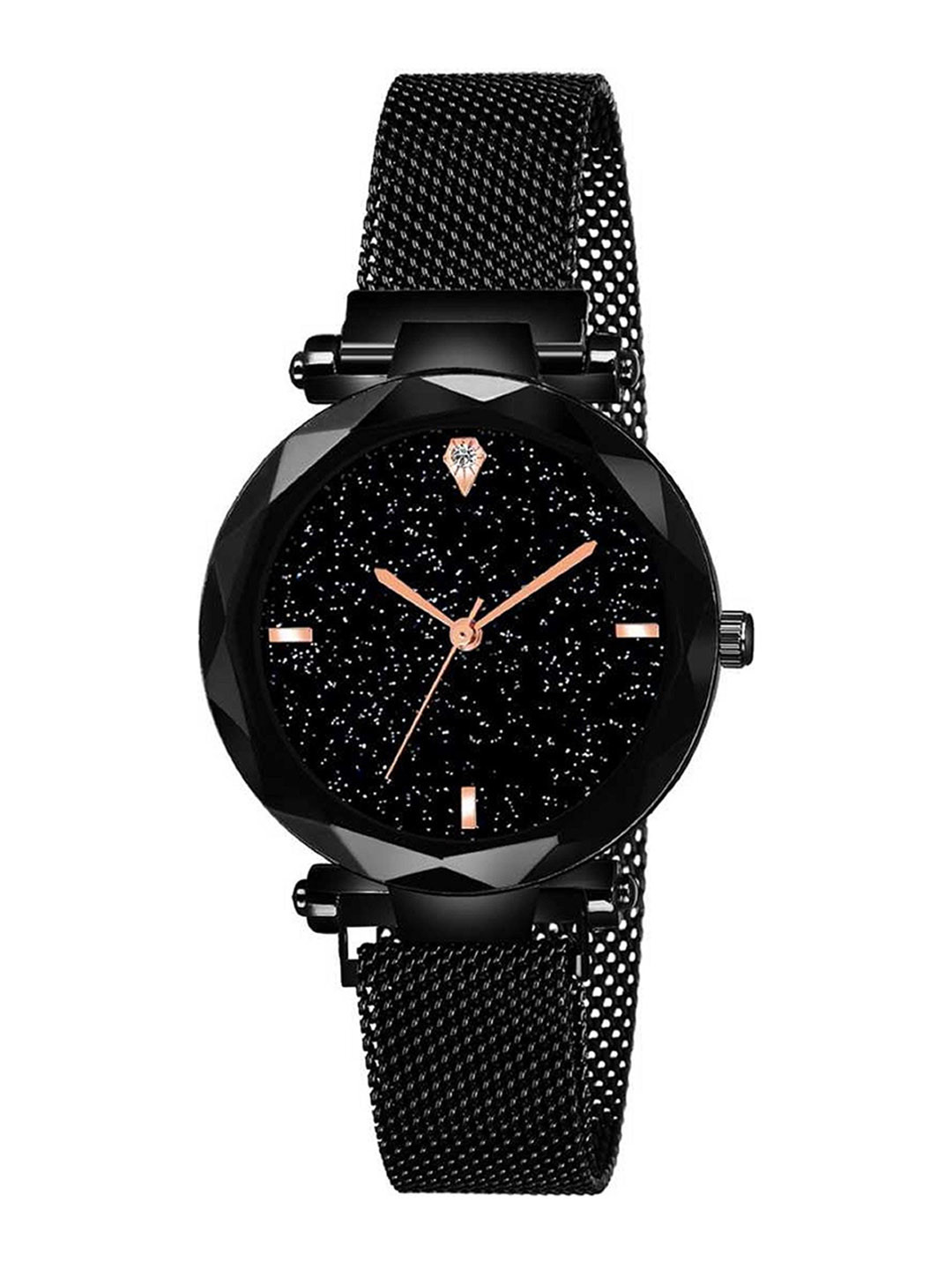 Miss Perfect Unisex Embellished Dial & Bracelet Style Straps Analogue Watch ar1480