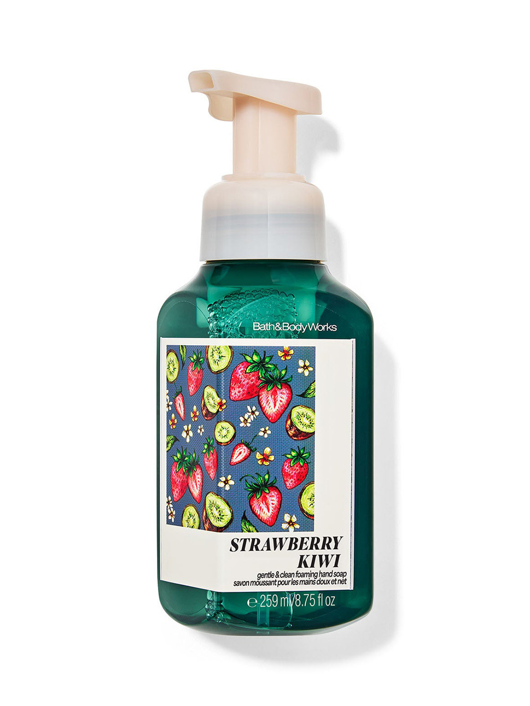 Bath & Body Works Strawberry Kiwi Gentle & Clean Foaming Hand Soap - 259ml