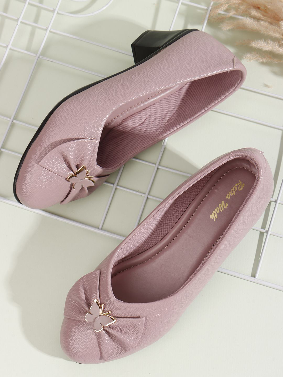 Retro Walk Women Ballerinas with Bows
