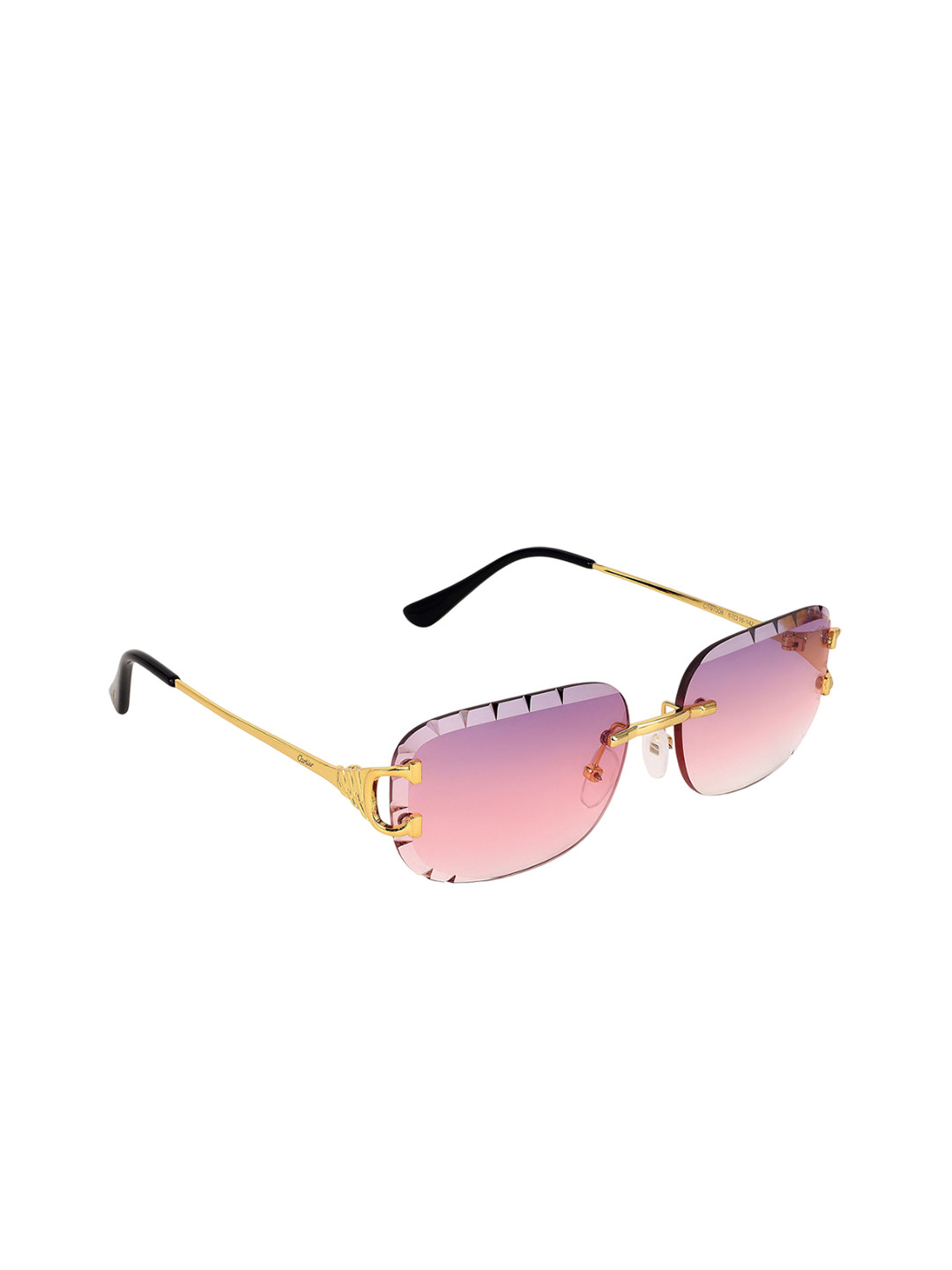 PELLE LUXUR Unisex Sunglasses Rectangle shape with UV protection lens PLSG8151