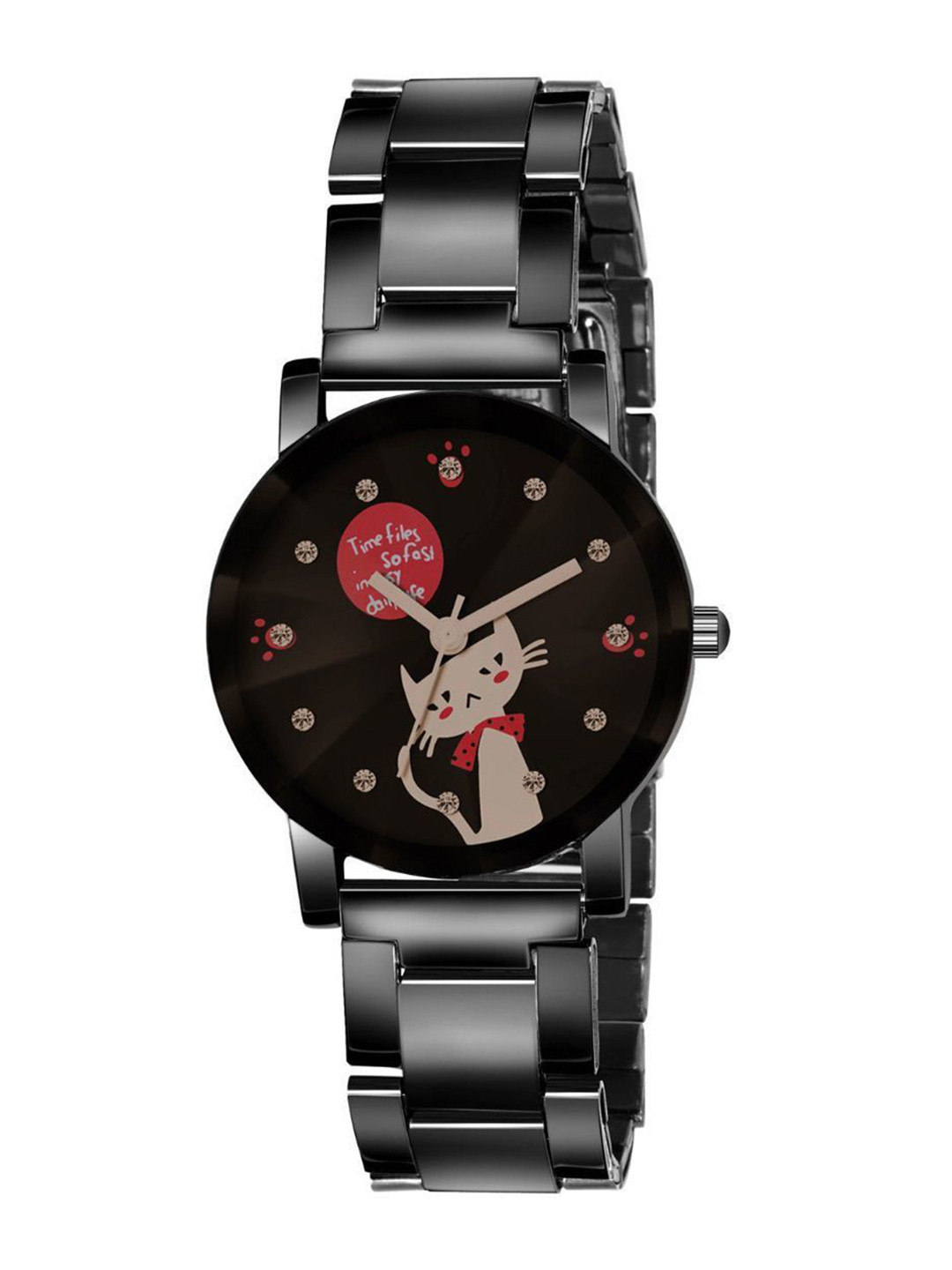 Miss Perfect Unisex Printed Dial Bracelet Style Straps Analogue Watch FA50